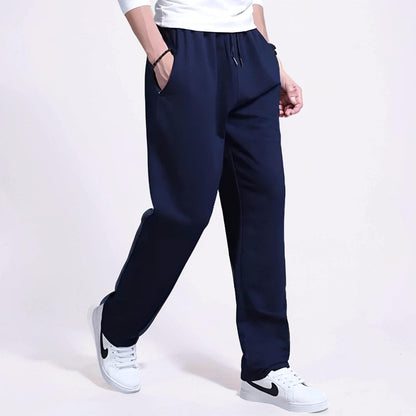 Men's Wide Leg Drawstring Sweatpants Casual Joggers