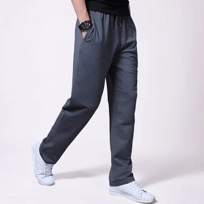 Men's Wide Leg Drawstring Sweatpants Casual Joggers