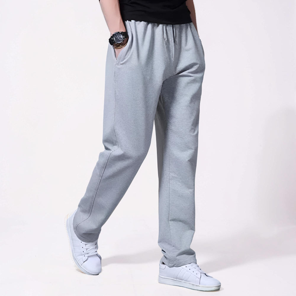 Men's Wide Leg Drawstring Sweatpants Casual Joggers