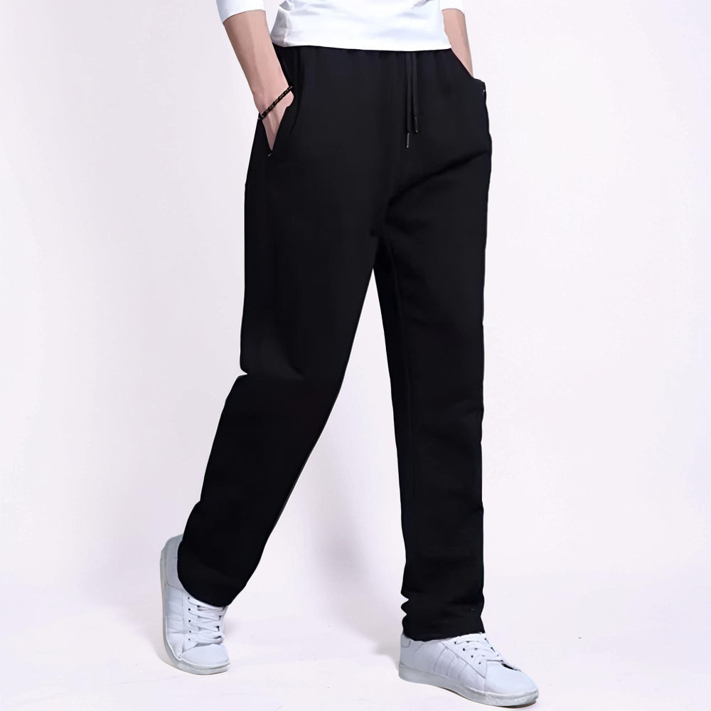 Men's Wide Leg Drawstring Sweatpants Casual Joggers