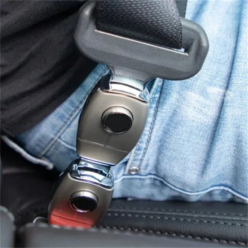 Metal Seat Belt Extension Vehicle Safety Comfort Accessory