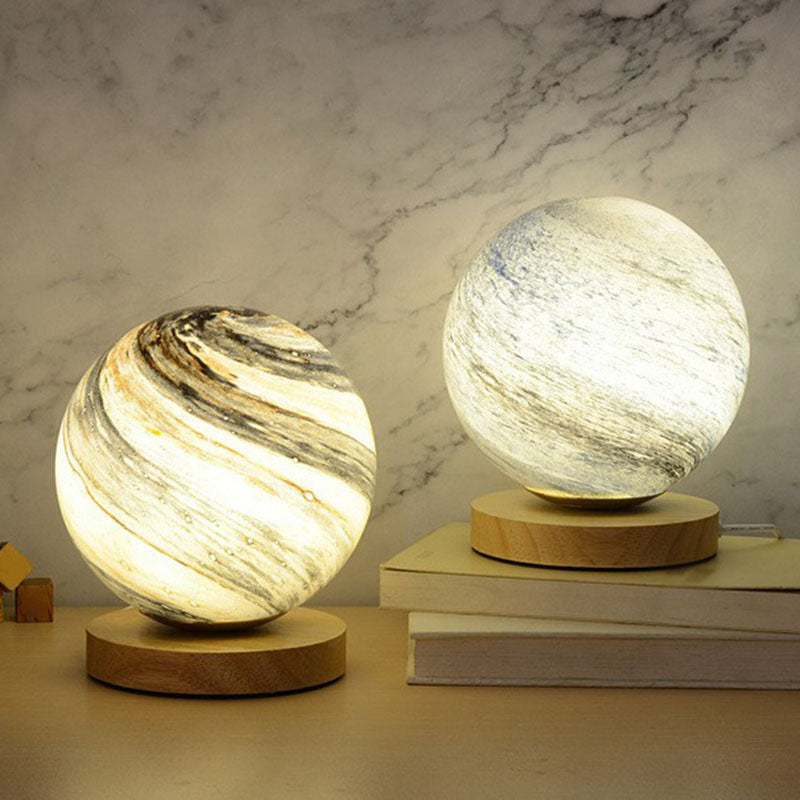 Mini Bedside Table Lamp – Portable Nightstand Lamp for Cozy Ambient Lighting