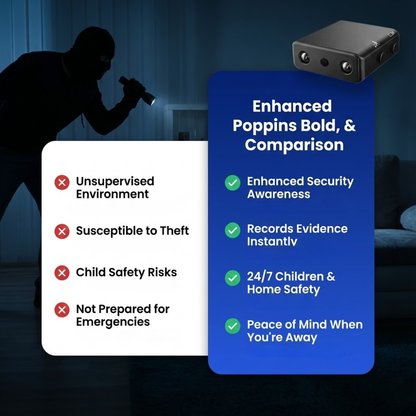Mini HD Wi-Fi Security Camera with Motion Detection Night Vision