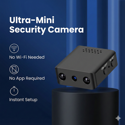 Mini HD Wi-Fi Security Camera with Motion Detection Night Vision