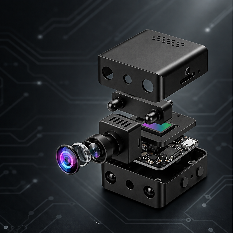 Mini HD Wi-Fi Security Camera with Motion Detection Night Vision