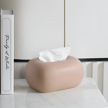 Minimalist Desk Tissue Holder Decorative Modern Tissue Box Cover