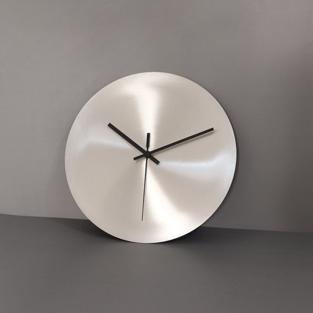Minimalist Round Wall Clock Silent Modern Home Decor