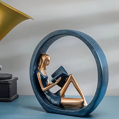Modern Abstract Sculpture Home Decor Decorative Statue for Living Room Office