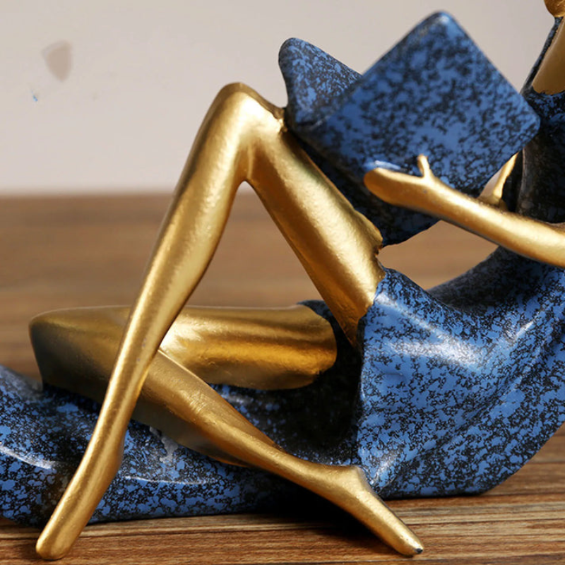 Modern Abstract Sculpture Home Decor Decorative Statue for Living Room Office