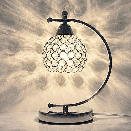 Modern Arc Desk Lamp Adjustable Arm LED Table Lamp Minimalist Office Reading Light