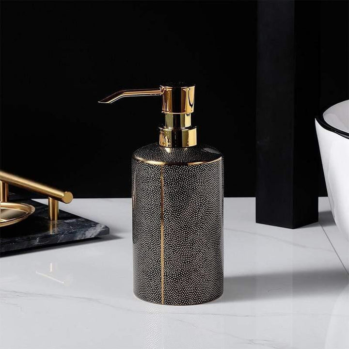 Modern Bathroom Soap Dispenser Dish Toothbrush Holder Set Accessories