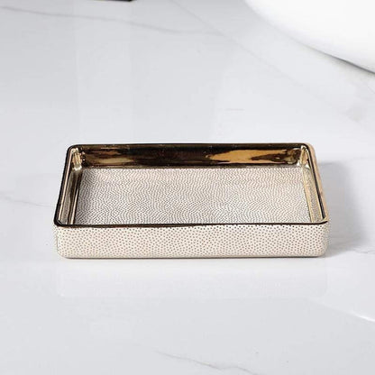 Modern Bathroom Soap Dispenser Dish Toothbrush Holder Set Accessories