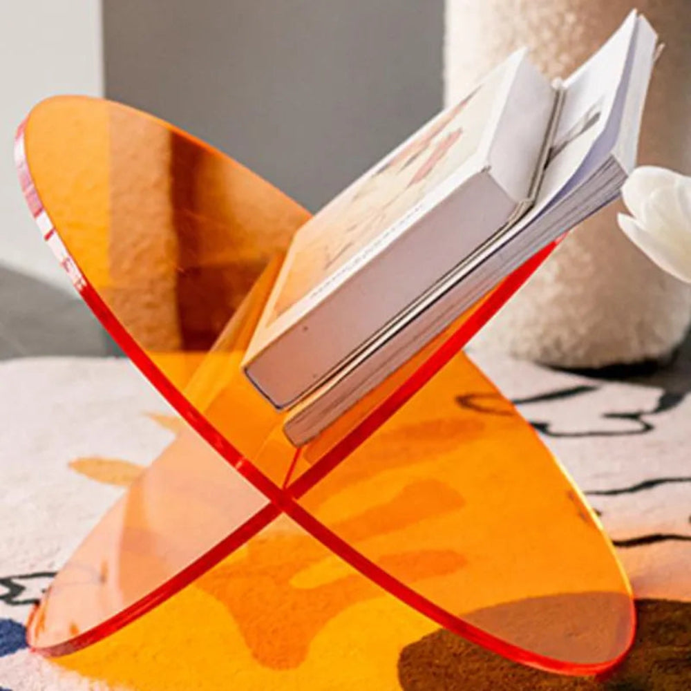 Modern Book Stand Decorative Storage Display Shelf Minimalist Home Organizer