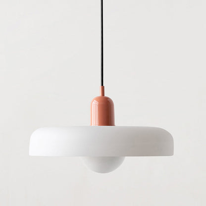 Lampada a sospensione moderna in vetro colorato, plafoniera regolabile