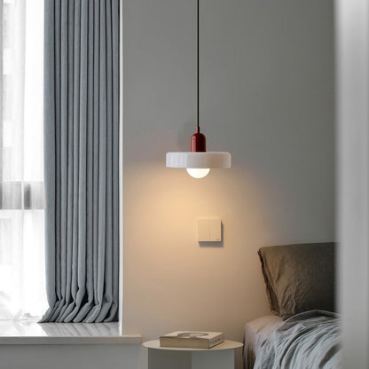 Lampada a sospensione moderna in vetro colorato, plafoniera regolabile