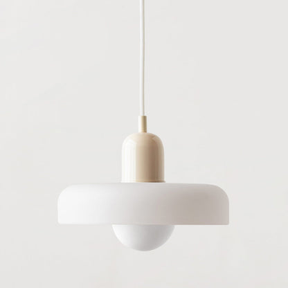 Lampada a sospensione moderna in vetro colorato, plafoniera regolabile