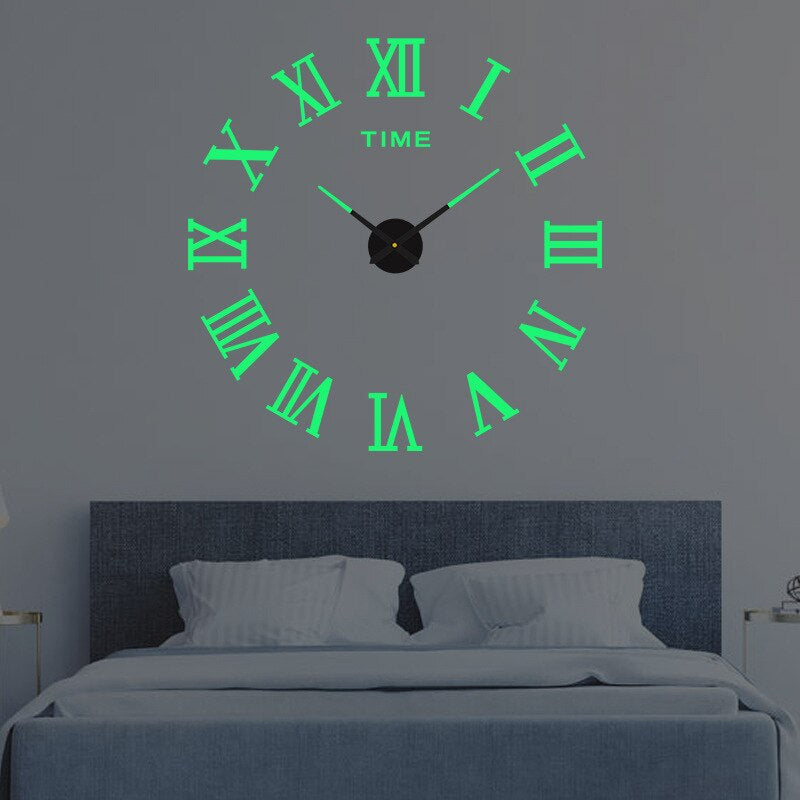 Modern Creative Wall Clock Contemporary Home Decor