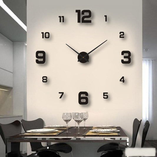 Modern Creative Wall Clock Contemporary Home Decor