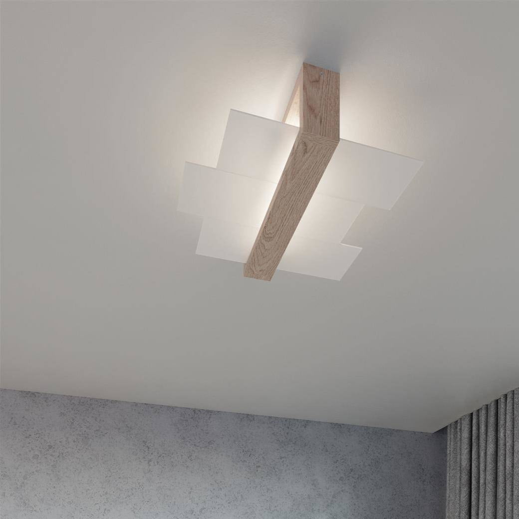 Modern Decorative Ceiling and Wall Light Scandinavian Style LED Wall Lamp Soft Ambient Lighting