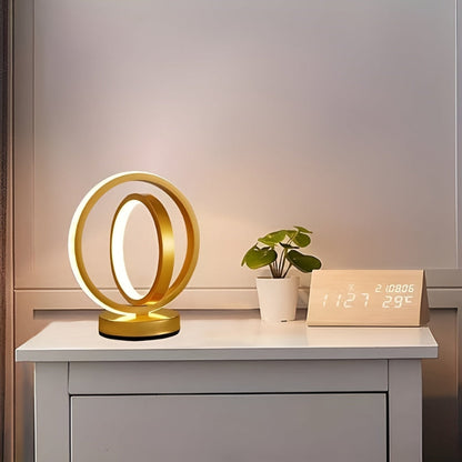 Modern Dimmable LED Table Lamp with USB Charging Port Minimalist Desk Night Light