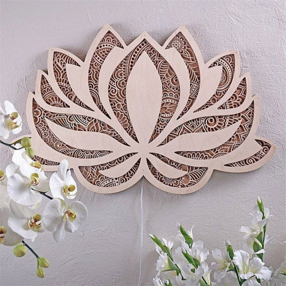 Modern Flower Wall Light Artistic Ambient Interior Wall Lamp