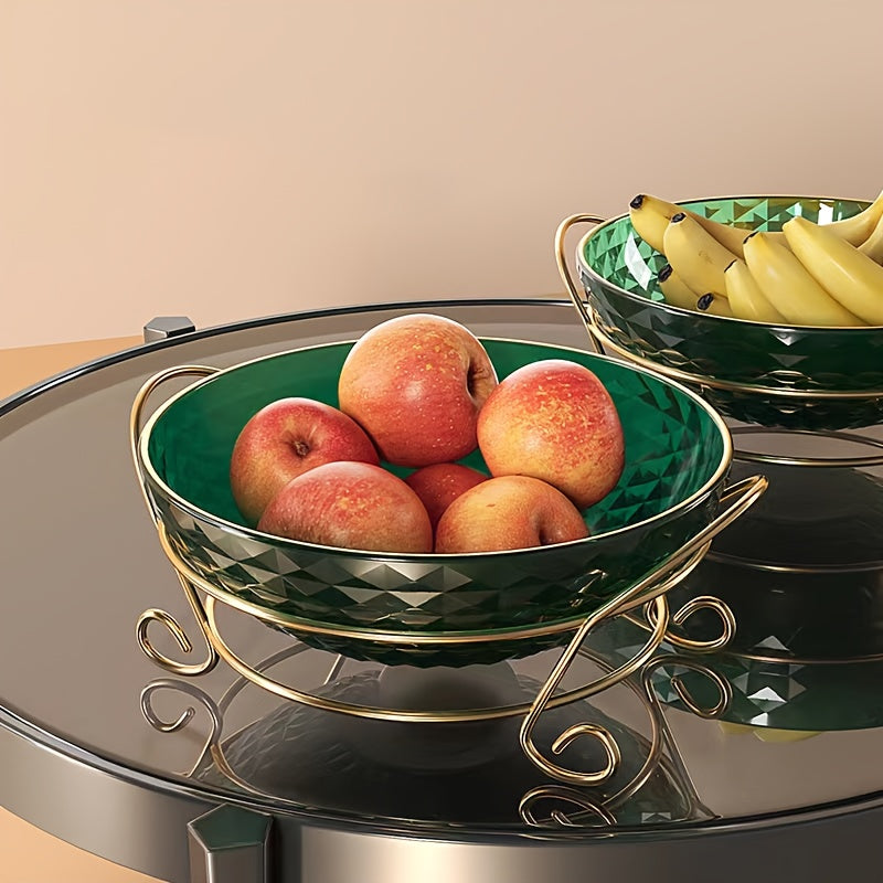 Modern Fruit Bowl Holder Minimalist Countertop Display Stand