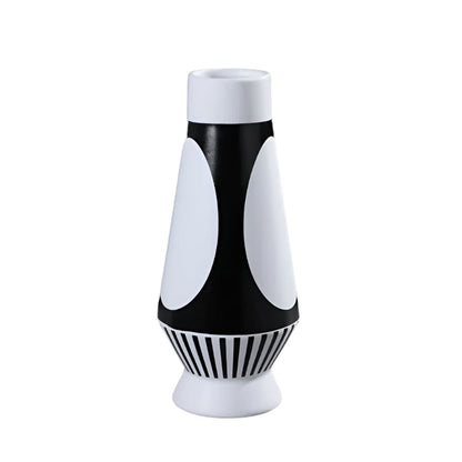 Modern Geometric Vase Decorative Flower Arrangement Home Decor Accent