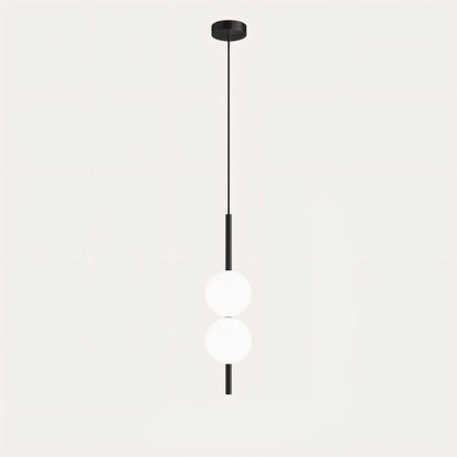 Modern Globe Pendant Light Elegant Hanging Ceiling Lamp for Bedroom Dining Room Living Room