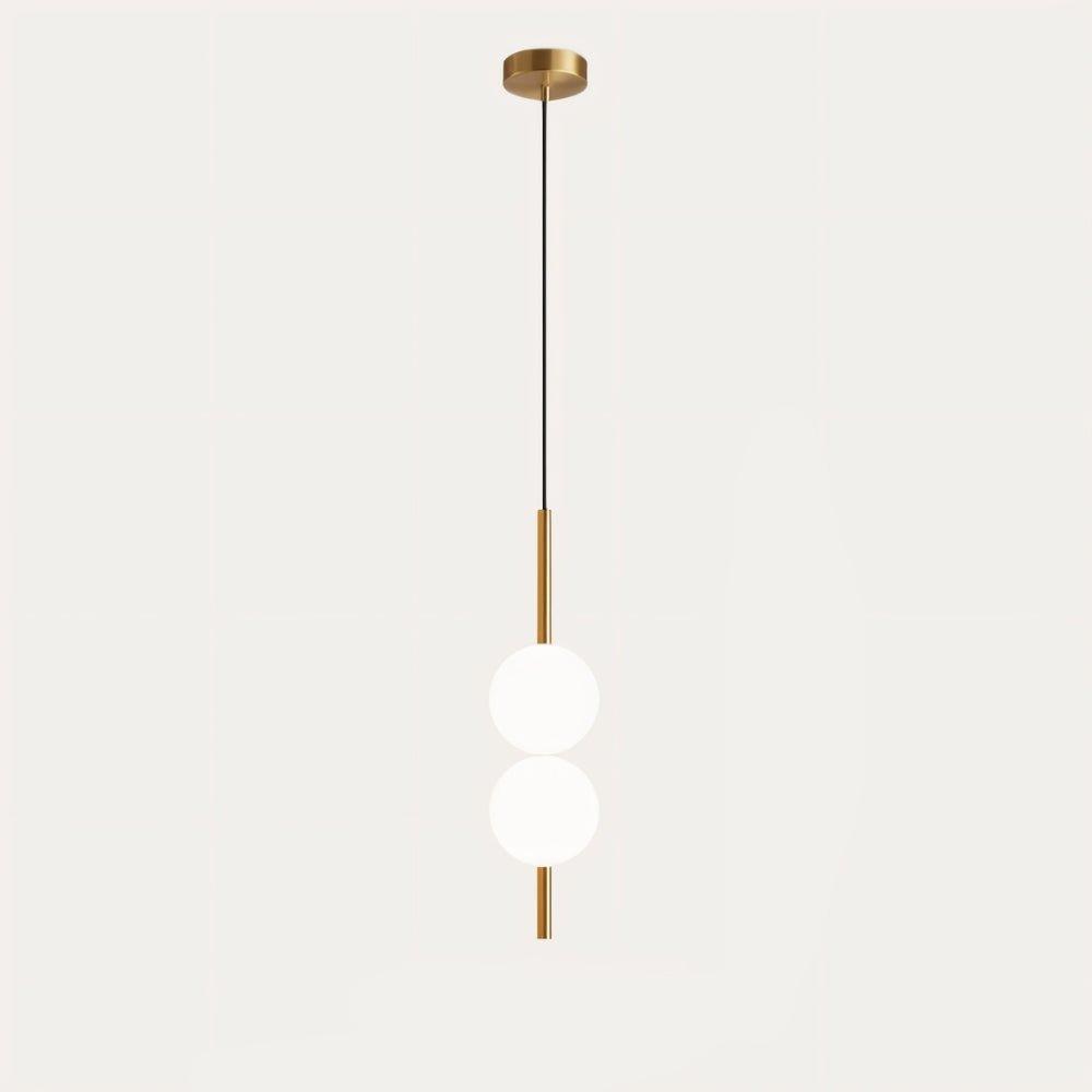 Modern Globe Pendant Light Elegant Hanging Ceiling Lamp for Bedroom Dining Room Living Room