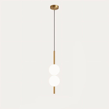 Modern Globe Pendant Light Elegant Hanging Ceiling Lamp for Bedroom Dining Room Living Room