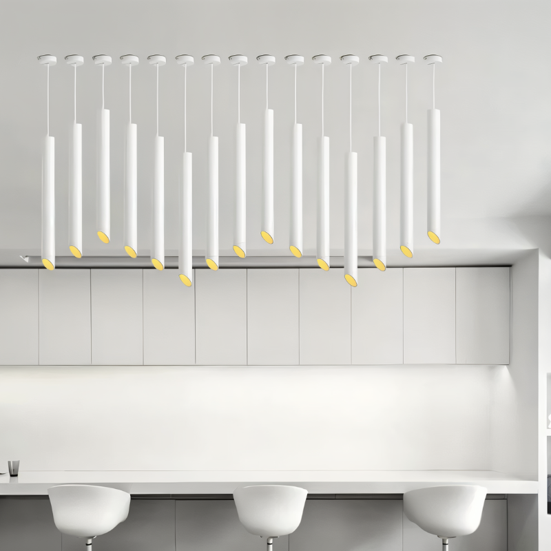 Modern Hanging LED Pendant Light Minimalist Dining Living Room Ceiling Lamp