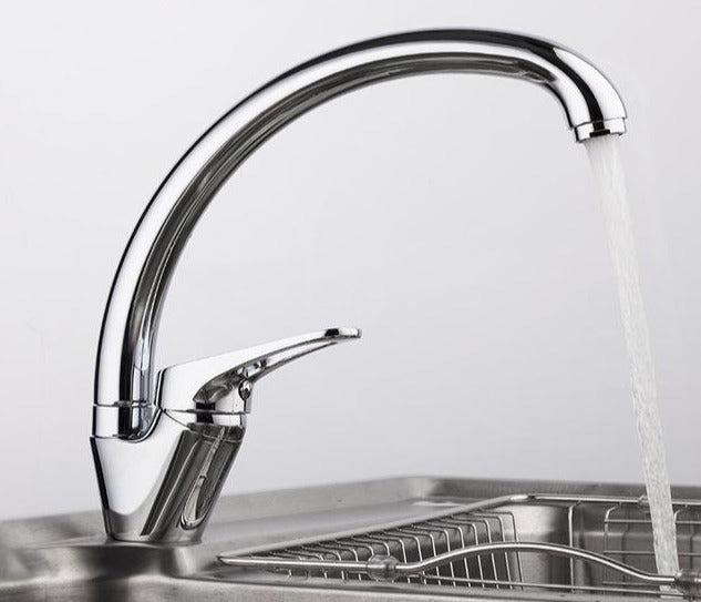 Modern Kitchen Faucet Flexible Spout Stainless Steel Sink Mixer Tap