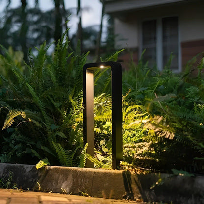 Modern LED Bollard Light Aluminium Outdoor Garden Pathway