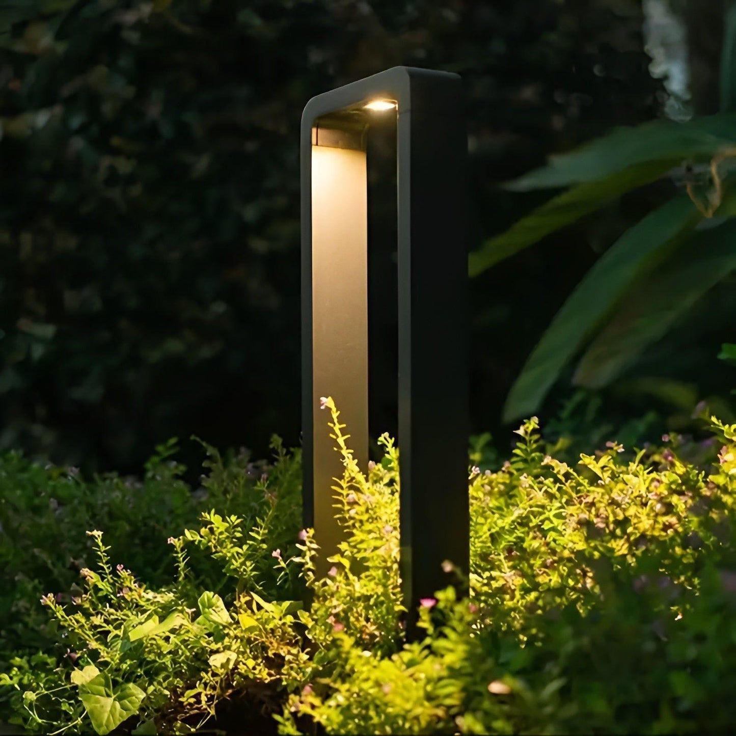 Modern LED Bollard Light Aluminium Outdoor Garden Pathway