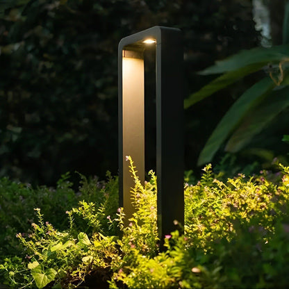 Modern LED Bollard Light Aluminium Outdoor Garden Pathway