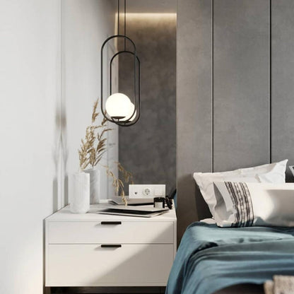 Modern Loft Style LED Pendant Light Hanging Ceiling Lamp for Living Room Dining Room Decor