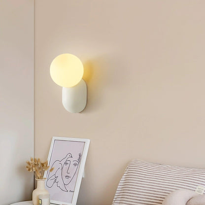 Modern Resin LED Wall Lamp Elegant Energy Efficient Wall Lighting