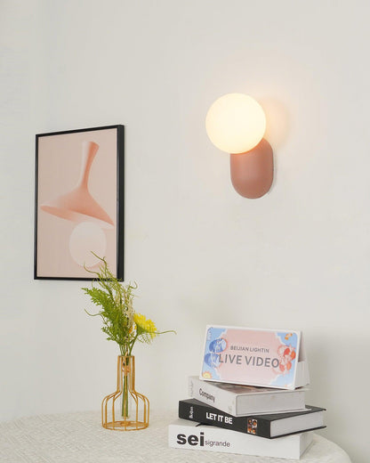 Modern Resin LED Wall Lamp Elegant Energy Efficient Wall Lighting