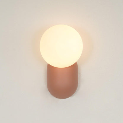Modern Resin LED Wall Lamp Elegant Energy Efficient Wall Lighting