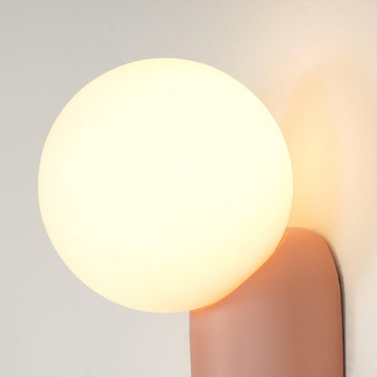 Modern Resin LED Wall Lamp Elegant Energy Efficient Wall Lighting