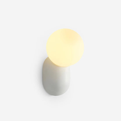 Modern Resin LED Wall Lamp Elegant Energy Efficient Wall Lighting