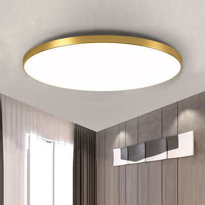 Modern Round LED Ceiling Light Flush Mount Bright Indoor Fixture