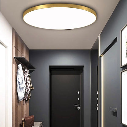 Modern Round LED Ceiling Light Flush Mount Bright Indoor Fixture