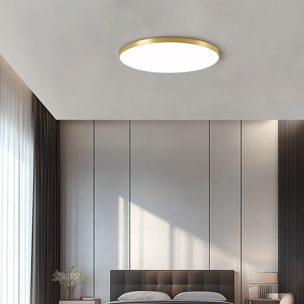 Modern Round LED Ceiling Light Flush Mount Bright Indoor Fixture