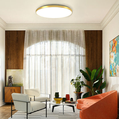 Modern Round LED Ceiling Light Flush Mount Bright Indoor Fixture
