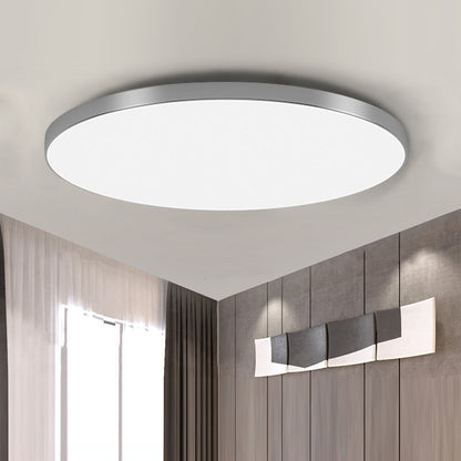 Modern Round LED Ceiling Light Flush Mount Bright Indoor Fixture