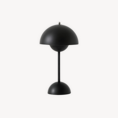 Moderne skandinavisk LED-bordlampe med dæmpning, berøringsstyring og USB Type C-belysning