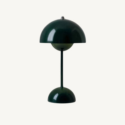 Moderne skandinavisk LED-bordlampe med dæmpning, berøringsstyring og USB Type C-belysning