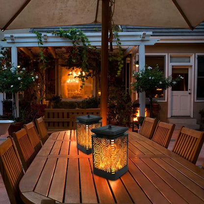 Modern Solar Garden Lantern LED Outdoor Decorative Solar Table Light