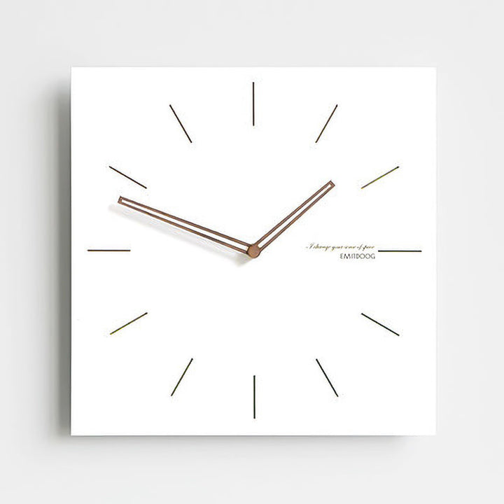 Modern Square Wall Clock Minimalist Large Display Living Room Office Decor